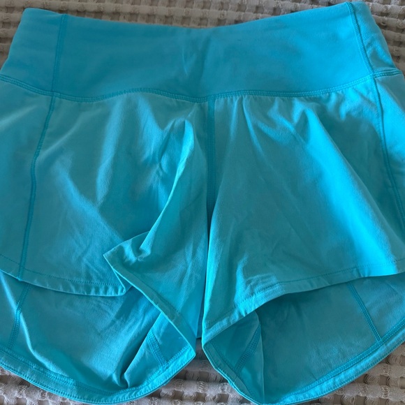 lululemon athletica Pants - lululemon athletica turquoise athletic skort shorts